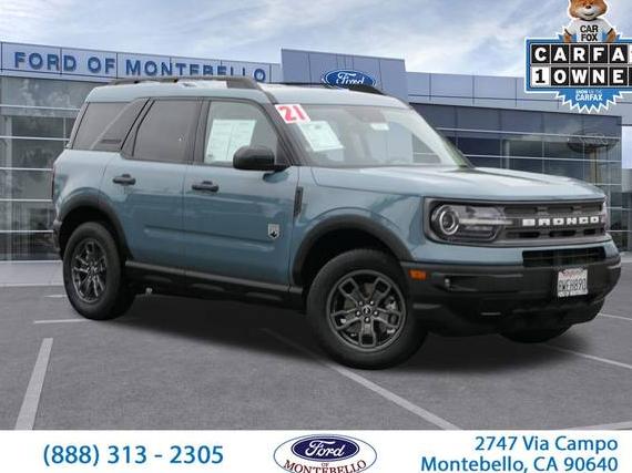 FORD BRONCO SPORT 2021 3FMCR9B65MRA57918 image FORD BRONCO SPORT 2021 3FMCR9B65MRA57918 image
